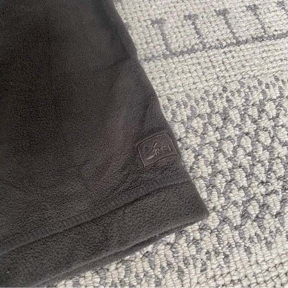 Rei Fleece Womens Straight Leg Sweatpants Grey Medium - Picture 2 of 6